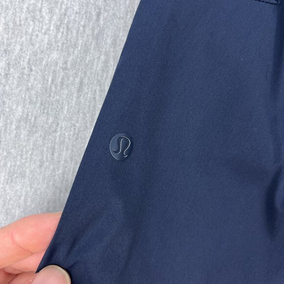 Lululemon Commuter Pants Mens 30x31 Navy Blue Reflectiv Stretch Performance - Picture 5 of 16